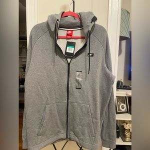 NWT Grey Nike hoodie